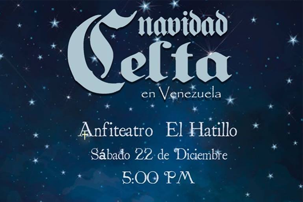 La Navidad Celta llega al Anfiteatro El Hatillo el próximo 22 de diciembre