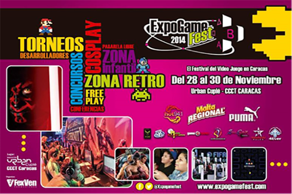 Regresa la fiesta del videojuego con la Expo Game Fest 2014